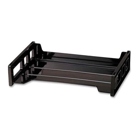 Officemate International Officemate Side Loading Stackable Desk Tray 13-3/16" x 9" x 2-3/4" Black OIC21002
